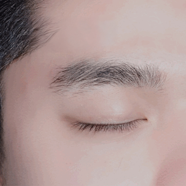 施術前の眉毛